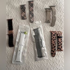 Assortment of Apple Watch bands